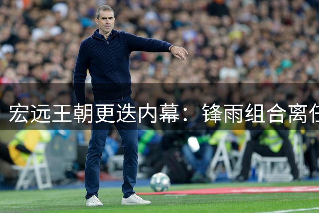 宏远王朝更迭内幕：锋雨组合离任背后暗藏三大管理危机